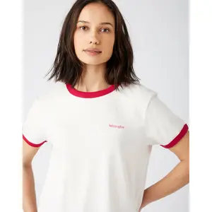 Women's T-shirt Wrangler Relaxed Ringer image-3