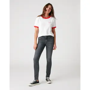 Dames-T-shirt Wrangler Relaxed Ringer Flame image-1