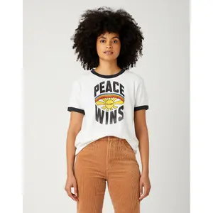 Women's T-shirt Wrangler Relaxed Ringer image-1