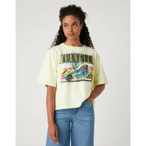 Women's T-shirt Wrangler Was Yellow image-0