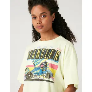 Women's T-shirt Wrangler Was Yellow image-4