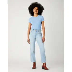 Schmal geschnittenes Damen-T-Shirt Wrangler Stripe image-1