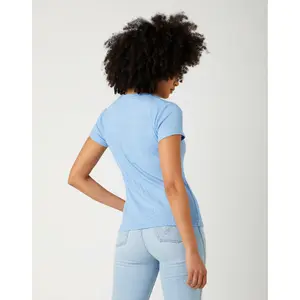 Schmal geschnittenes Damen-T-Shirt Wrangler Stripe image-2