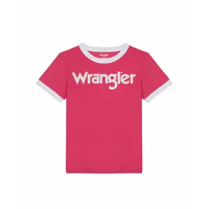 Frauen-T-Shirt Wrangler Ringer image-0