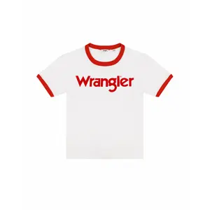 Frauen-T-Shirt Wrangler Ringer image-0