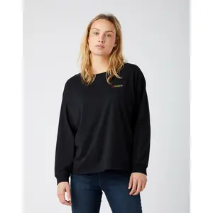 Women's long sleeve T-shirt Wrangler Rainbow image-0