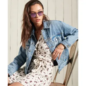 Vestido de embrulho feminino Superdry Summer image-1