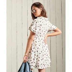 Vestido de embrulho feminino Superdry Summer image-2