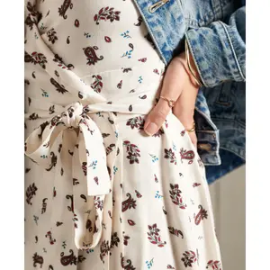 Vestido de embrulho feminino Superdry Summer image-3