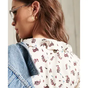 Vestido de embrulho feminino Superdry Summer image-4