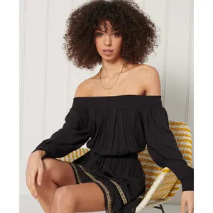 Macacão fora do ombro para mulheres Superdry Ameera image-4