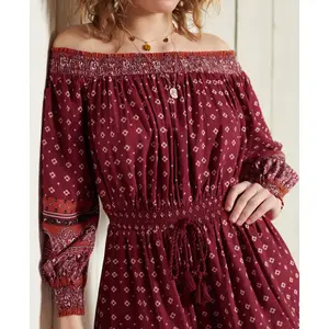 Macacão fora do ombro para mulheres Superdry Ameera image-4