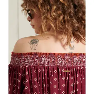 Macacão fora do ombro para mulheres Superdry Ameera image-5