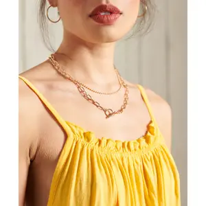 Robe mi-longue en jersey femme Superdry image-3