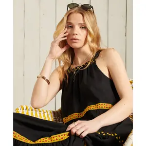 Broderet kjole uden ærmer til kvinder Superdry image-2