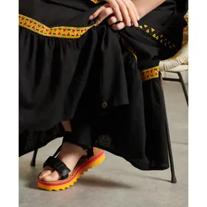 Broderet kjole uden ærmer til kvinder Superdry image-3