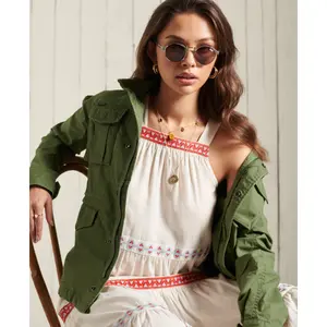 Broderet kjole uden ærmer til kvinder Superdry image-4