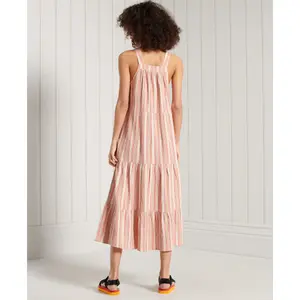 Broderet kjole uden ærmer til kvinder Superdry image-2