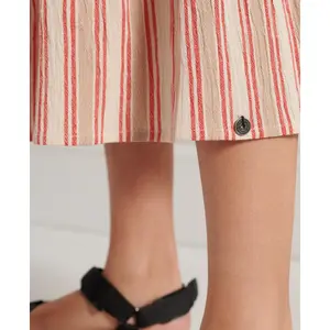 Broderet kjole uden ærmer til kvinder Superdry image-4