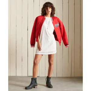 T-shirt-kjole med pailletter til kvinder Superdry image-2