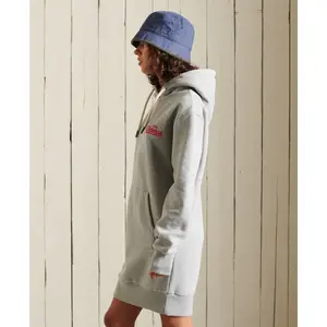 Vestido de capuz feminino Superdry Track & Field image-4