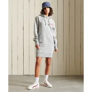 Vestido de capuz feminino Superdry Track & Field image-0