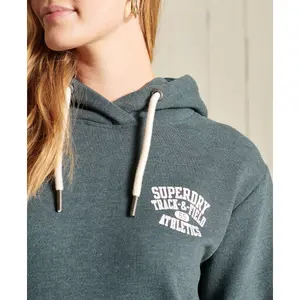 Robe sweat à capuche femme Superdry Track & Field image-3