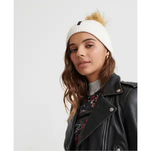 Dameshoed in kabelbrei Superdry Lannah image-1