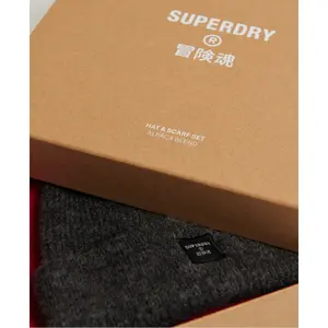 Women's hat and scarf set Superdry Super Lux image-6