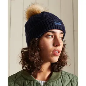 Gorro mulher em malha com torcidos Superdry Lux image-1