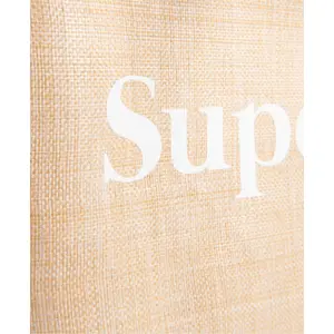 Women's jute tote bag Superdry Darcy image-4