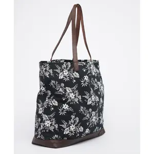 Women's large printed tote bag Superdry image-3