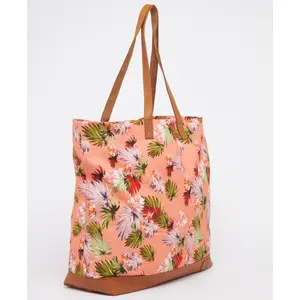 Women's large printed tote bag Superdry image-3