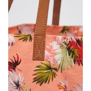 Women's large printed tote bag Superdry image-4