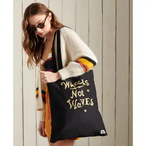 canvas boodschappentas met motief voor dames Superdry image-6