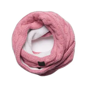Women's tweed knitted snood Superdry image-0