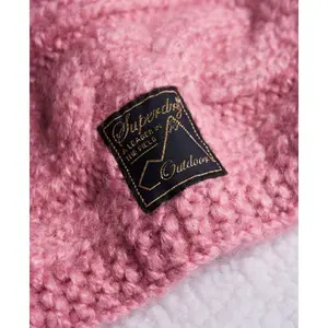 Women's tweed knitted snood Superdry image-2
