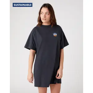 Dames jurk Wrangler Wornblack image-0