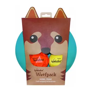 Hundespielzeug Waboba Woofpack