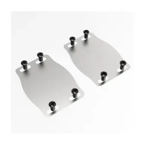 Protectores de Sapatilhas e cunhas de aço inoxidável Wahoo