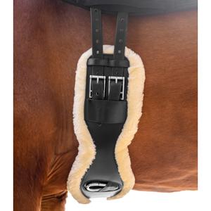 Leather saddle girth Waldhausen Eco Wool image-3