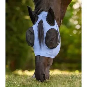 Máscara antimoscas para caballos Waldhausen Puck Flex image-3