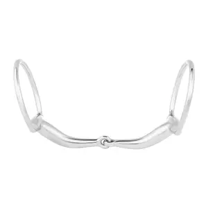 Ergonomic Olive Bit for Horse Single Joint Waldhausen image-1