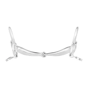 Simple Happy Mouth Pelham Bit for Horse Waldhausen image-1