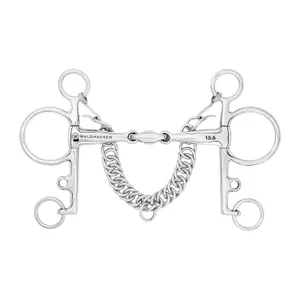 Mors Pelham for Horse Double Jointed Waldhausen image-0