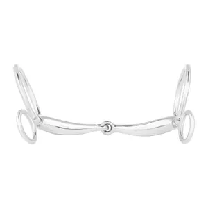 Simple broken snaffle bit for horse Waldhausen image-1