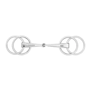 3 or 4 ring horse bits Waldhausen image-0