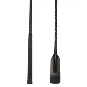 Cravache équitation d’obstacle en cuir Waldhausen image-0