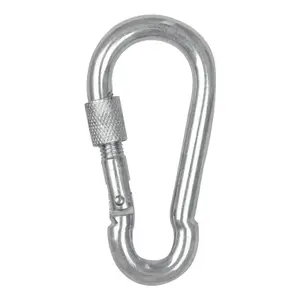 Safety screw clip for horse Waldhausen