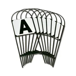 Letras de pista en soporte metálico para plantar Waldhausen (x12) image-0